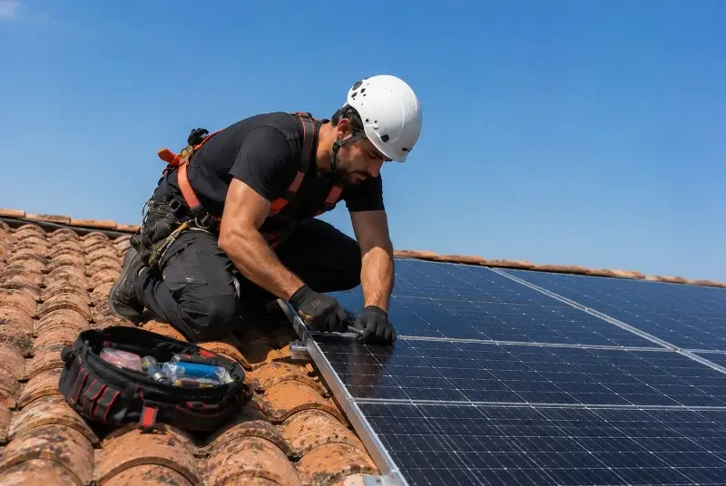 Maintenance et monitoring de panneaux solaires à Fonsorbes